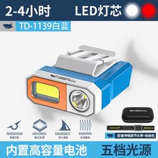 微笑鯊 夾帽感應燈 夜釣燈 運動燈 跑步燈 LED COB 釣魚燈 感應燈 感應頭燈 警示燈 露營燈, 白色, 1個