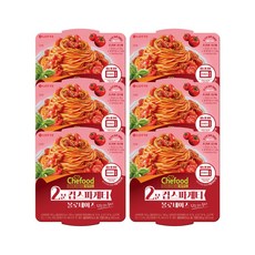 Chefood 볼로네이즈 스파게티 220gx6, 220g, 6개