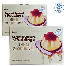 풍림푸드 캐러멜 커스터드 푸딩, 16개, 120g
