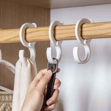 옷장 장롱 가방걸이 핸드백 넥타이 스카프걸이, 상품선택, 베이지, 1개