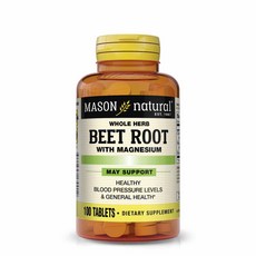 MASON natural 甜菜根+鎂補充錠, 1組, 100顆
