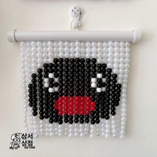 아티 비즈발도안 만들기 세트 도안 커튼 DIY, 전체, 1개, 핑구