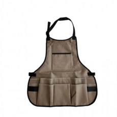 공구 앞치마 카페 방수 어린이집 바리스타 공방, 브라운, 1개