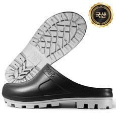 띵크프로덕트 미끄럼방지 논슬립 국산 방수 주방화, 1개, 블랙 240mm 슬리퍼형