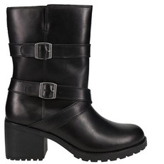 미국출고 평점4.5+ 223939 Harley-Davidson 여성용 Lalanne 트리플 스트랩 오토바이 부츠 블랙., 8, 블랙