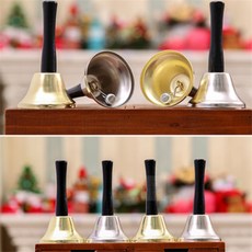 승연이의 추천 스토어 크리스마스 종소리 클래식 핸드벨 음악치료악기, 75mm 금색