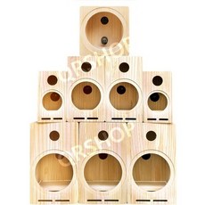 원목스피커 스피커통 우드스피커 케이스 4인치 5인치 8인치, 01.2주파수 - 6.5인치