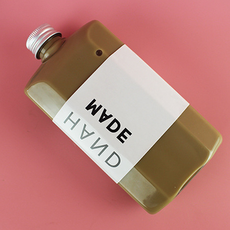 밀크티병 납작 8각 300ml 더치커피 보틀 플라스틱 페트병, 신형납작8각300ml+실버캡