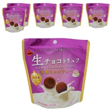 BOURBON 北日本 生巧克力松露防暑奶茶, 6個, 50g