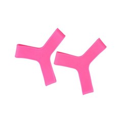 HAIMINGJUN 2Pcs 다이빙 핀 키퍼 그리퍼 수영 패들 스트랩 장비 수중 스쿠버 용 조정 가능한 교체 고무 오리발 스트랩, 실리콘, 로즈 레드