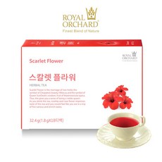 로얄오차드 18사체 스칼렛 플라워, 18개입, 1개, 1.8g
