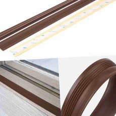 2P 안전 도어턱받침 브라운 문턱방지