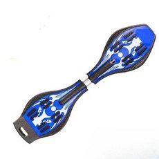 뉴빅 에스보드 스케이트보드 청소년 성인 롤러보드, 1개, 노란색 반짝이