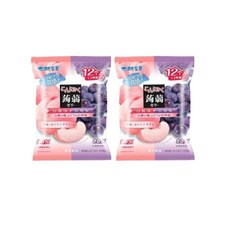 곤약젤리 해외직구 거봉 복숭아 간식 식사대용 스탠딩, 2개