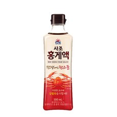 사조해표 홍게액 500ml /액젓, 1개
