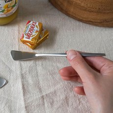 [국내발송] 아벨라 테이블아트 무광실버 버터나이프 무광 잼나이프 잼칼 버터용나이프 스프레더, 본상품선택, 1개