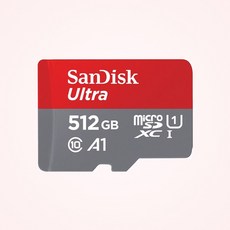 샌디스크코리아 공식인증정품 마이크로 SD 카드 SDXC ULTRA 울트라 QUAC 512GB, 1개