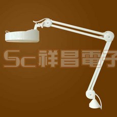 祥昌電子 賽威樂 JF-22CB 5倍夾式LED放大鏡燈, 1個