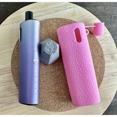 레더크레프트 아보카도베이비프로 전용 실리콘 케이스 위생캡덮개 포함, 핑크, 1개