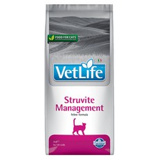 VetLife 法米納 Struvite Management 貓用尿路結石管理照護配方 處方貓糧 2公斤 維持理想尿液pH值, 2kge, 1個, 泌尿道結石管理照護配方