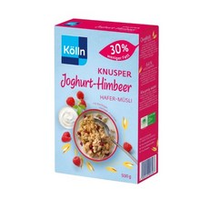 Kölln 퀠린 뮤즐리 크누스퍼 요거트 산딸기 500g