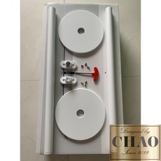 CHAO 專用於SONOS Era300 音響落地支架 航空鋁合金CNC支架, 高端抛光烤漆白色一對