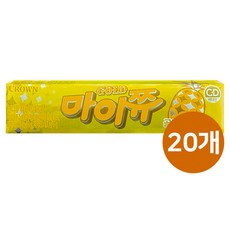 크라운 마이쮸 골드파인애플, 20개, 44g