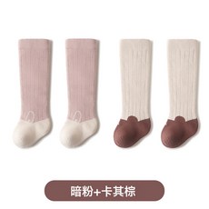 嬰兒長筒襪子寶寶春秋襪子棉0-3月新生兒初過膝春夏季棉襪