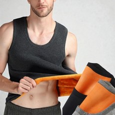 [잇츠마이픽] 극강의 따뜻함 기모 안감 발열 나시 조끼 남성나시 기모나시