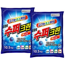 슈퍼크린 세탁세제 일반 10.5kg x2개, 2개