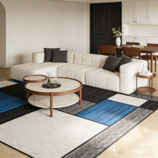 북유럽 패턴 거실 카페트 사계절 카펫 클린 미끄럼방지카펫