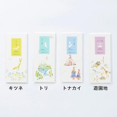 【莫莫日貨】日本製 三元社印刷 北方故事撕縣一筆箋 便條紙 備忘錄 (共4款), 1個, 02.鳥 55310