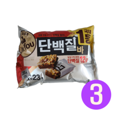 닥터유 단백질바 한입쏙, 324g, 3개