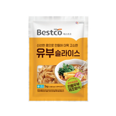 베스트코 유부 슬라이스, 1개, 1kg
