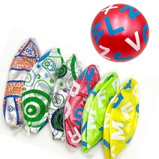 [성실한오피스] 어린이 탱탱볼 탱탱공 고무공 유아공 놀이 (공기주입X), 1개