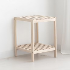 OLIVING 木製置物架, 單色, 2層