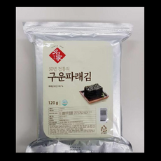 명가김 구운파래김, 120g, 1개