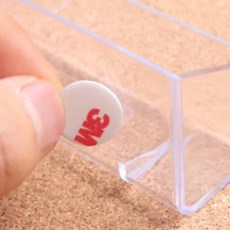 명함꽂이 부착용 명함거치대 투명명함꽂이 명함박스, 개, 단일상품0