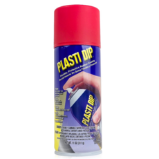 Plasti Dip 噴膜 11201 消光紅 可撕橡膠塗層 輪圈包膜防水防腐 庫柏蒂諾, 1個