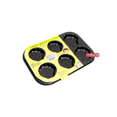 三箭 貝殼造型不沾烤模 扇形6363NS / 丸形6464NS, 1個