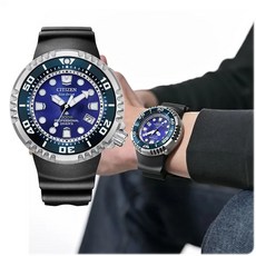 CITIZEN 星辰 PROMASTER UNITE with BLUE光動能潛水腕錶 BN1025-08L，專業潛水，光動能驅動，藍色錶盤，男士腕錶