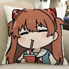 에반게리온 DIY 커스텀 굿즈 생일 선물 세트, 35x35cm 미니, 우아한 한국 새틴, 3