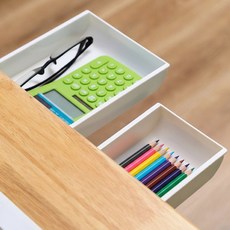 ELOA 부착식 히든 서랍, B.밀크화이트, 1개