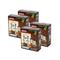 검은콩 호두와 아몬드 190ml 64팩 견과류의 고소함과 달콤한이 함유, 64개