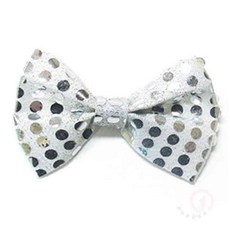 일안 어린이 나비 넥타이 화이트 소형 여아나비넥타이