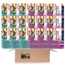먹꾸먹꾸 일번지포차 잔치쌀국수 2종 18입 기획세트( 멸치맛 9개+해물맛 9개), 1세트, 1.656kg