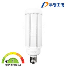두영조명 LED 스틱램프 75W E39 에너지소비효율1등급, 1개