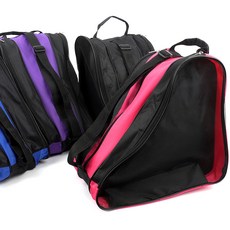 인라인 가방 스케이트 롤러 백팩 가방 성인 롤러브레이드 성인용, 핑크