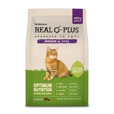 뉴트리나 리얼오플러스 캣 인도어 2.4kg, 1개, 닭 1개, 닭