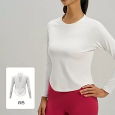 BONNYLASS 網紗拼接長袖上衣 瑜珈運動健身透氣顯瘦